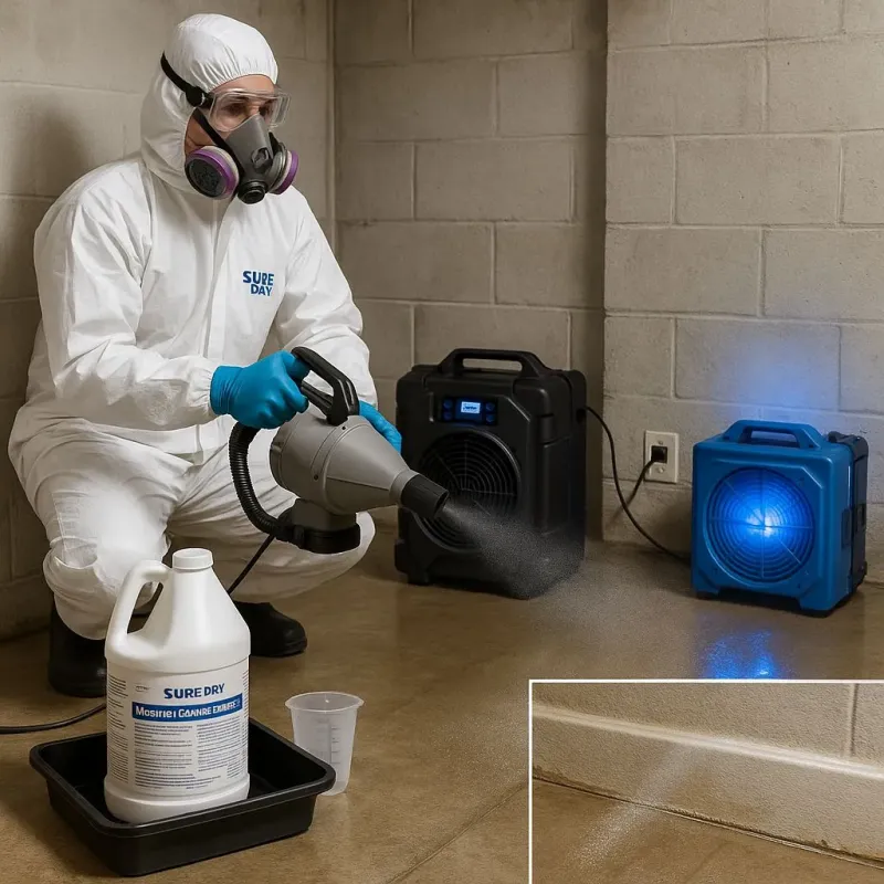 Sanitization and Odor Removal process in Avondale, AZ